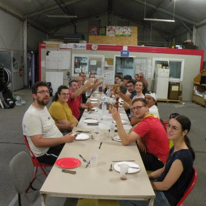 Repas fin année des groupes du jeudi soir